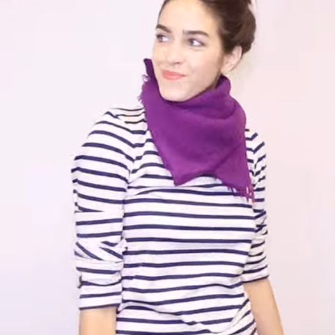 The Tips to Tie a Scarf