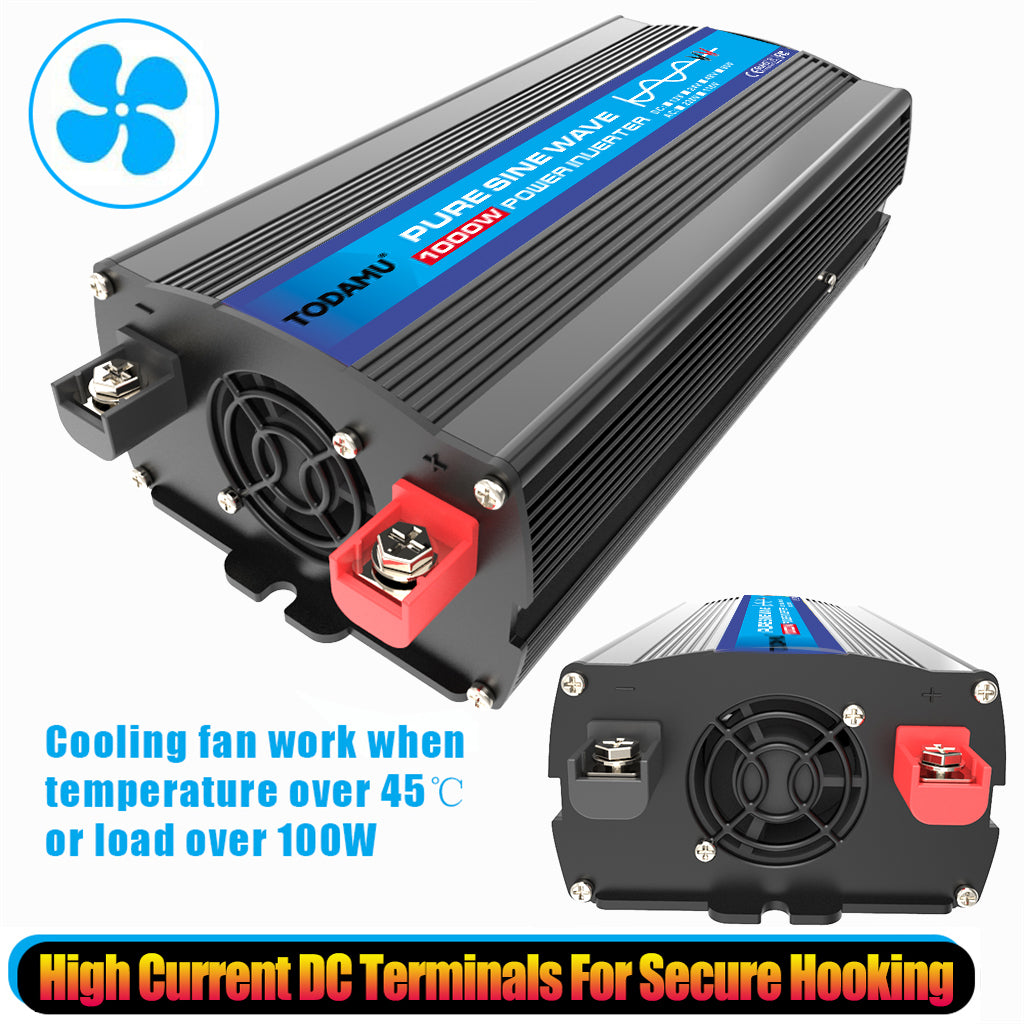 1000W Pure Sine Wave Power Inverter