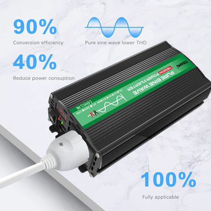 1600W Pure Sine Wave Power Inverter