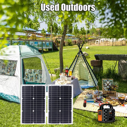 2600W 12V Wechselrichter mit 50W Solarpanel und 50A Laderegler