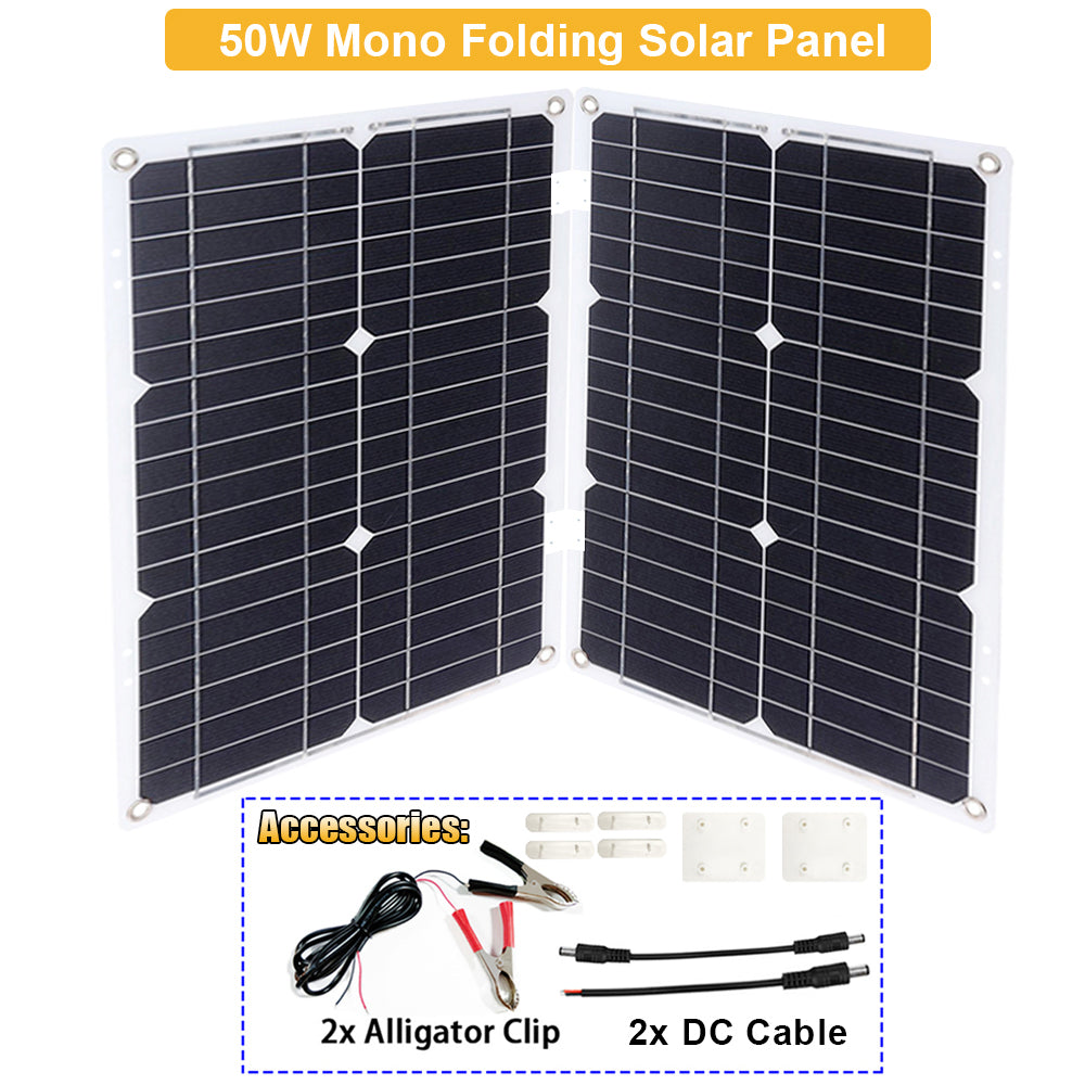 12V auf 220V/110V 3000W Reiner Sinus Wechselrichter mit Solarpanel und 50A Solarregler