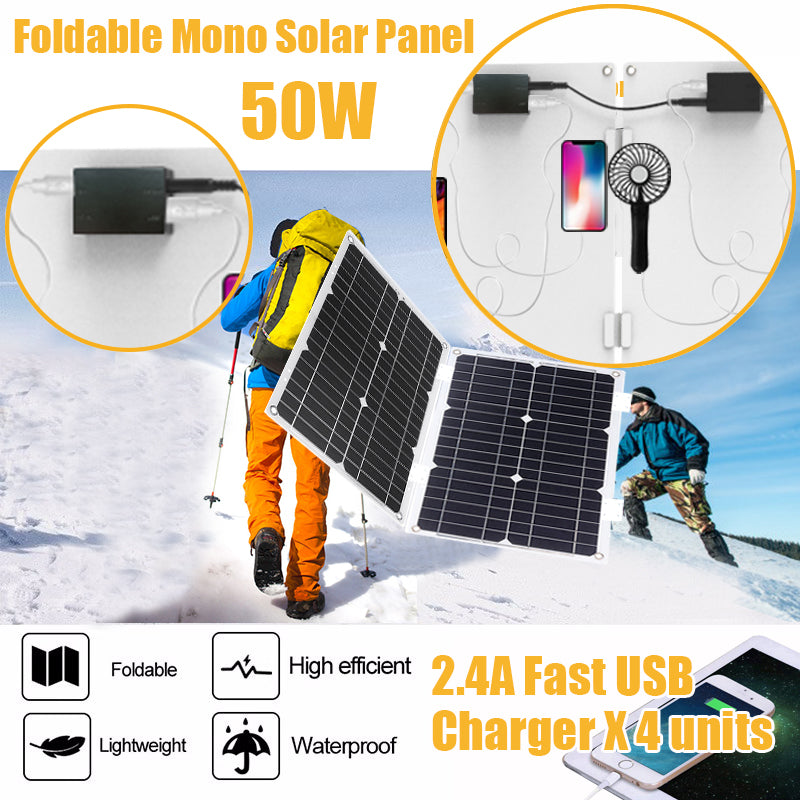12V auf 220V/110V 3000W Reiner Sinus Wechselrichter mit Solarpanel und 50A Solarregler