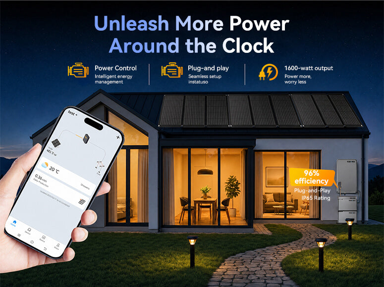 Load video: 800W Balcony Solar Storage Kit with Battery