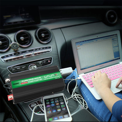 1600W 12V to 110V/220V Pure Sine inverter With Solar Panel and 50A 12V/24V Solar Controller