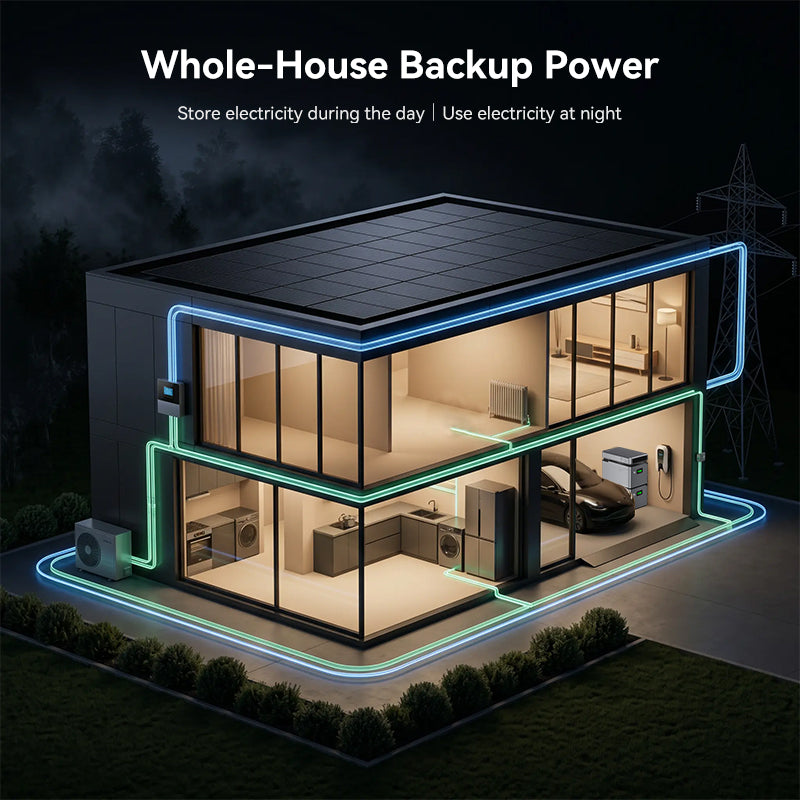 Stackable LiFePO4 Battery for Balcony Solar Storage
