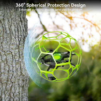 TODAMU H5 Camera Drone with 360° Protective Cage for Beginners