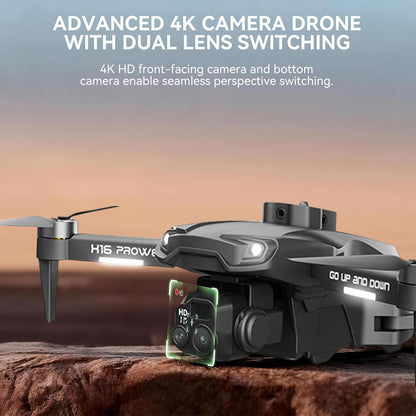 TODAMU H16 Prowler Beginner 4K Camera Drone with Obstacle Avoidance & Smart Flight Modes