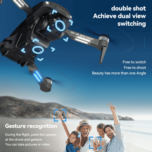 TODAMU H16 Prowler Beginner 4K Camera Drone with Obstacle Avoidance & Smart Flight Modes