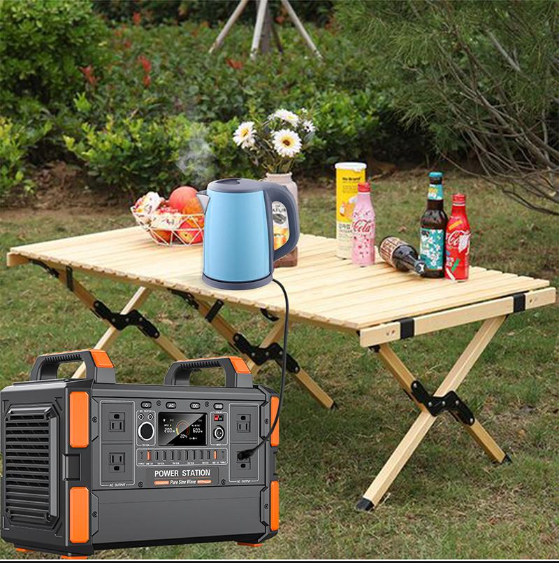 1008Wh 1000W Portable Power Station Camp 1000 pro